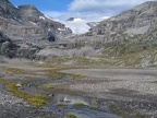 Blick vom obersten Lämmerenboden zum Wildstrubelgletscher