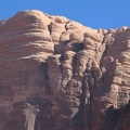 Bergmassiv östlich der Ortschaft <em>Wadi Rum</em>