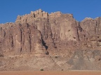 Bergmassiv südwestlich der Ortschaft Wadi Rum