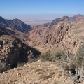 Blick nach Westen Richtung Wadi Arabba
