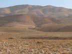 Landschaft oberhalb des Toten Meeres