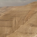 geschichtete Hänge am Wadi el-Mujib