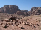 Blick über den Talkessel von Petra