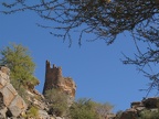 Turmruine oberhalb von Misfah al-Abriyeen