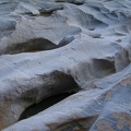 Felsschliff im Wadi Dahm