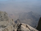 arg diesiger Blick nach Osten (Wadi Sahtan)