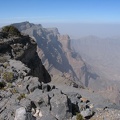 Blick zum Nordgipfel des Djebel Shams