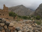 Tanuf: Ruinen und Wadi (Blick nach Nordwesten)