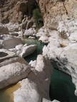 Fels-Gumpen im Wadi Bani Khalid