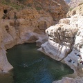 Schwimmer im Wadi Shab