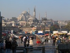 Blick vom Eminönü-Platz zur Süleymaniye-Moschee