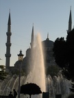 abendlicher Blick zur Sultan-Ahmet-Moschee