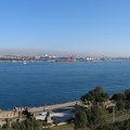 Blick von der Aussichtsterrasse im Vierten Hof über den Bosporus_180