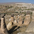 Landschaft mit Felsformationen, bei Çavusin