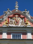Meersburg, Fassadendetails am Neuen Schloß