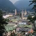 Berchtesgaden, Blick über die Altstadt