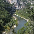  Ardèche mit Felsklippe