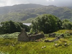 Haus-Ruine oberhalb Loch Morar