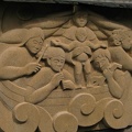 Relief an altem Kirchlein in Tarbet (Lochaber)