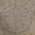 Gipfelplatte am Ben Macdui