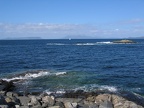 Blick von Mallaig zu den Inseln Eigg, Rum und Skye