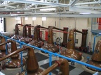 Dufftown, Glenfiddich Distillery, Destillationskolben