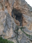 Der Eingang zur Tropfsteinhöhe Grotta del Cavallone"