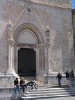 Portal der Kirche Chiesa di San Filippo Neri