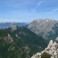 360º-Panorama von Bergkamm beim Passo Cavulo_360