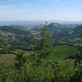Blick nach Nordosten, mit Civitella del Tronto