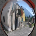 Straßen-Spiegelung in Ornano Grande
