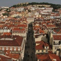Blick über das Baixa-Viertel zum <em>Castelo de São Jorge</em>
