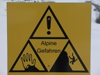  Obacht - alpine Gefahren voraus!