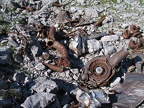 Brendlkar, Überreste eines abgestürzten Flugzeuges