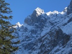 Der Jungferkarkopf (2352 m) aus dem Reintal