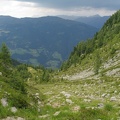 Blick nach Norden über das Pustertal in die Villgratner Berge