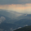 Blick von der Sillianer Hütte (2447 m) ins Pustertal