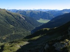 Obertilliacher Tal gegen Großvenediger und Großglockner