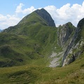  Blick zum Hocheck-Gipfel (Pizzo di Timau)