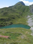 Lago Avostanis gegen Pizzo di Timau/Hocheck