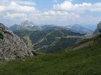 Blick über die Treßdorfer Höhe zum Gartnerkofel und Garnitzenberg