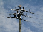Strom-Mast in Turtmann