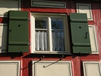 Nördlingen, Fachwerk-Fassaden-Fenster