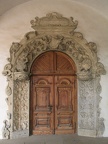 Gotha, Portal der Schloßkirche im Schloß Friedenstein