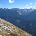 Blick von der Soiernspitze zum Karwendel-Hauptkamm