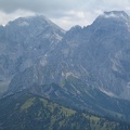 Östliche Karwendelspitze und Vogelkarspitze, von Nordwesten