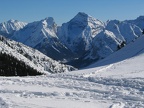 Bettlerkarspitze, Schaufelspitze, Sonnjoch und Gamsjoch