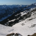 Blick vom Anstieg zum Plattberg (Hochschrutte) nach Südwesten
